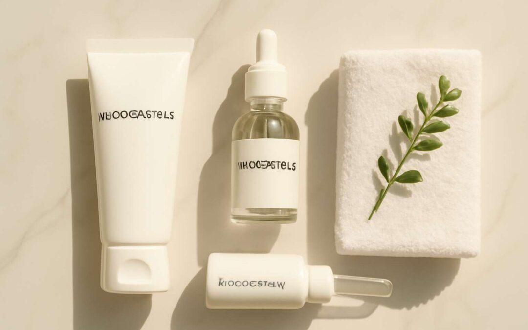 Radiant Glow with skin care products with hydroquinone for brighter, more even skin
