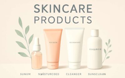 Vibrant skin care product poster that catches eyes and boosts sales.
